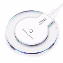 Load image into Gallery viewer, QI Wireless Charger For iPhone for Samsung  Xiaomi Wireless Charging Pad Docking Dock Station