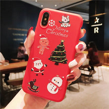 Load image into Gallery viewer, Phone Case For iPhone Hot Red TPU New Year Capa