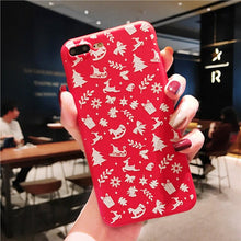 Load image into Gallery viewer, Phone Case For iPhone Hot Red TPU New Year Capa