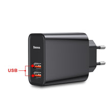 Load image into Gallery viewer, Baseus Quick Charge 4.0 3.0 USB Charger 5A