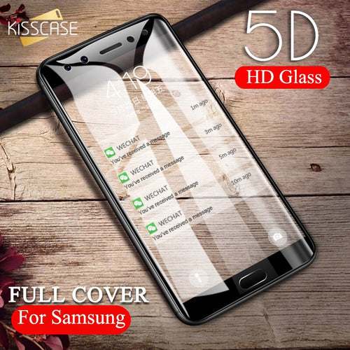 5D Tempered Glass For Samsung Galaxy